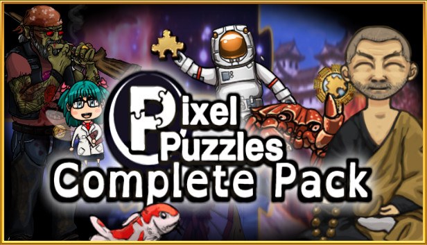 Portada de Pixel Puzzles Complete Jigsaw Collection