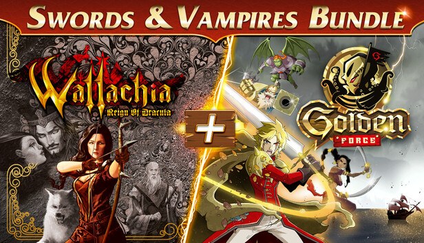 Εξώφυλλο του Swords and Vampires bundle