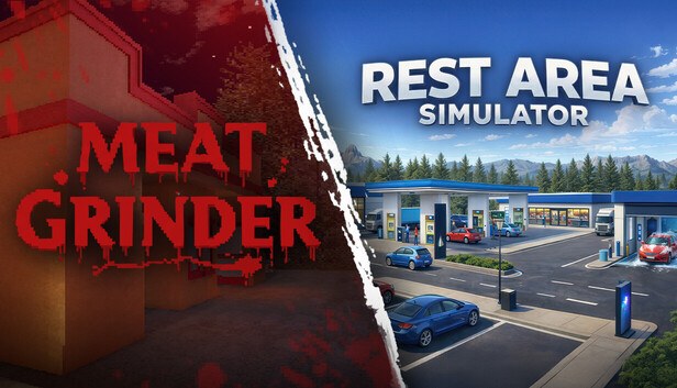 Portada de Meat Grinder x Rest Area Simulator