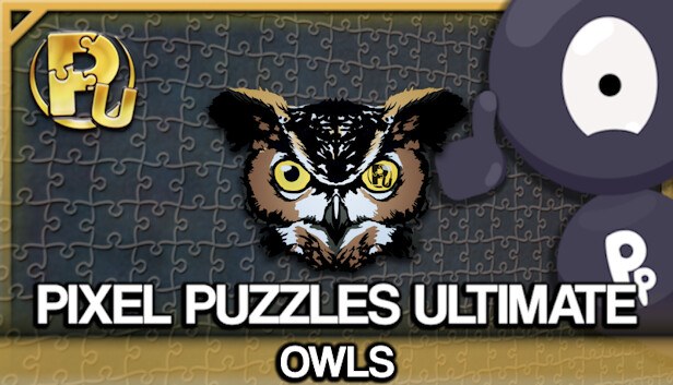 Jigsaw Puzzle Pack - Pixel Puzzles Ultimate: Owls vāka attēls
