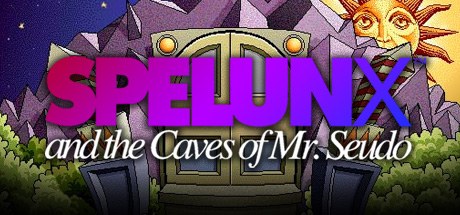 Cover van Spelunx and the Caves of Mr. Seudo