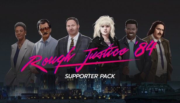 Capa de Rough Justice: '84 - Supporter Pack