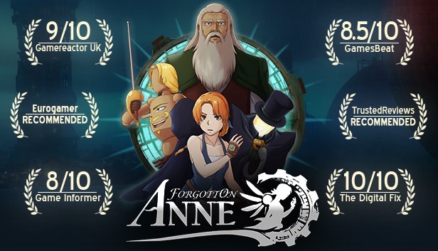 Εξώφυλλο του Forgotton Anne