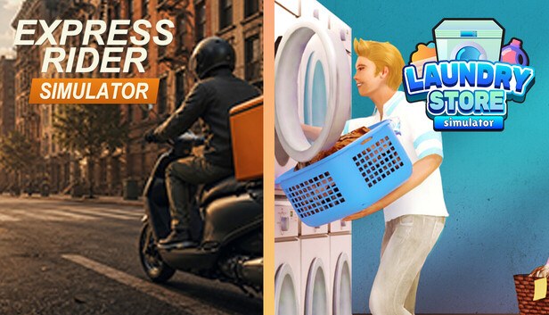 Cover von Express Rider x Laundry Store Simulator