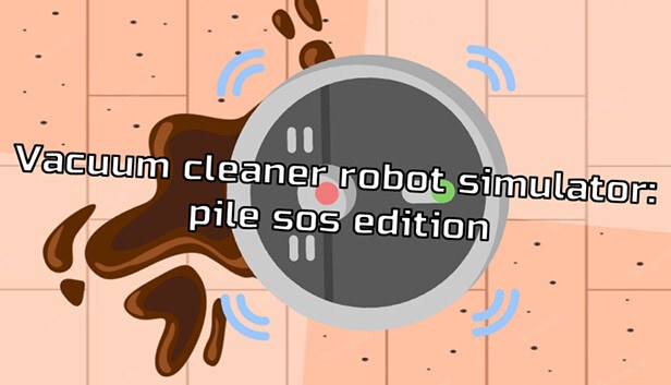 Portada de Vacuum cleaner robot simulator: pile sos edition