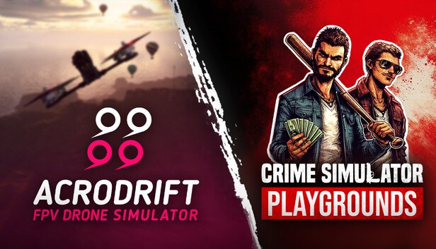 A(z) ACRODRIFT x Crime Simulator: Playgrounds borítóképe