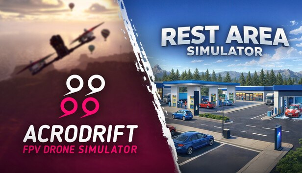 Portada de ACRODRIFT x Rest Area Simulator