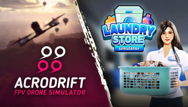 Jaquette de ACRODRIFT x Laundry Store Simulator
