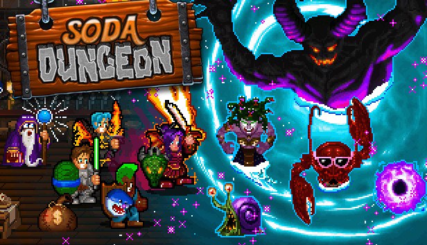 Portada de Soda Dungeon