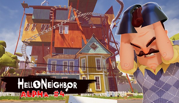 Portada de Hello Neighbor Alpha 4