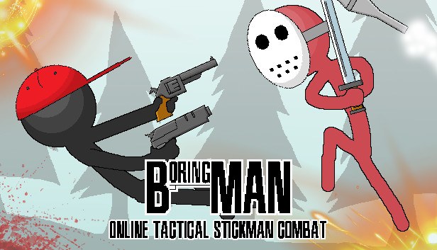 Portada de Boring Man - Online Tactical Stickman Combat
