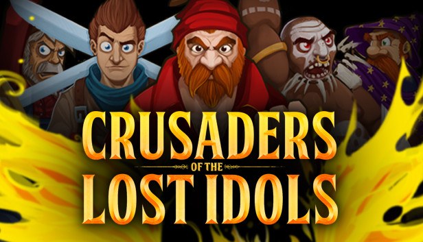 Обложка на Crusaders of the Lost Idols