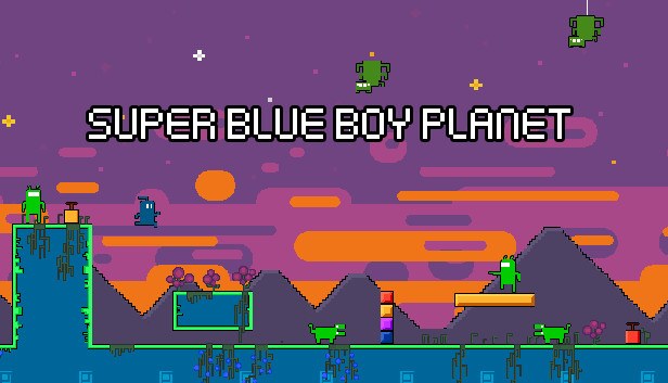 Capa de Super Blue Boy Planet