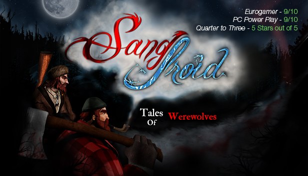 Обложка на Sang-Froid - Tales of Werewolves