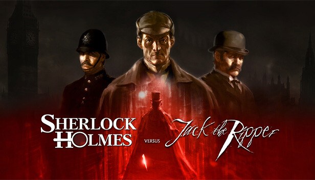 Portada de Sherlock Holmes versus Jack the Ripper