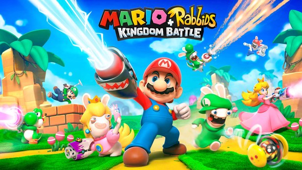 Portada de Mario + Rabbids Kingdom Battle