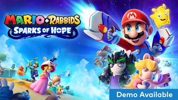 Εξώφυλλο του MARIO + RABBIDS SPARKS OF HOPE