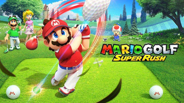 Εξώφυλλο του Mario Golf: Super Rush