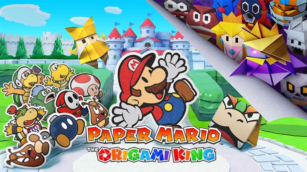 Portada de Paper Mario: The Origami King