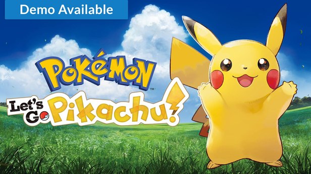 Обложка на Pokémon: Let's Go, Pikachu!