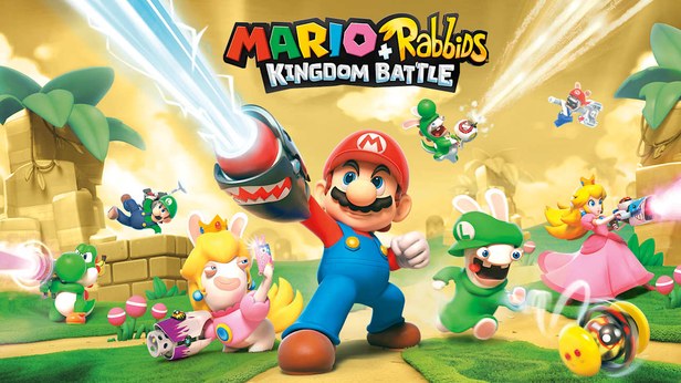 Cover van Mario + Rabbids Kingdom Battle: Gold Edition
