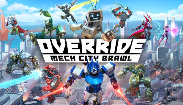Cover van Override: Mech City Brawl: Super Charged Mega Edition