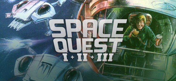 Εξώφυλλο του Space Quest 1+2+3