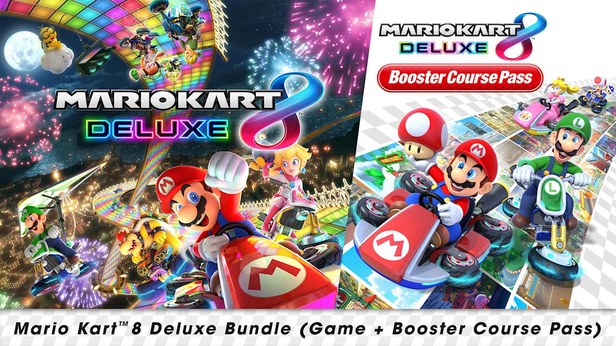Cover van Mario Kart 8 Deluxe Bundle (Game + Booster Course Pass)