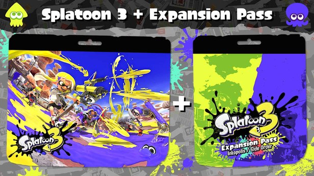 Splatoon 3 Bundle (Game + Expansion Pass) cover art