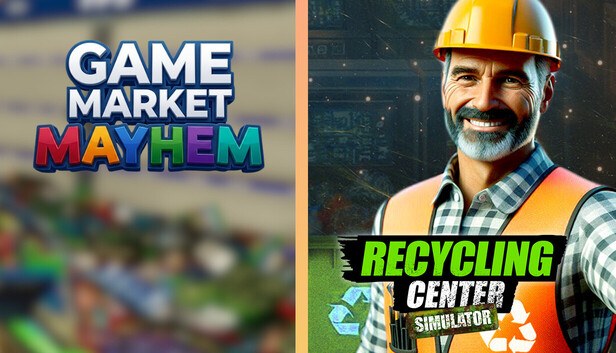 Jaquette de Game Market Mayhem x Recycling Center Simulator
