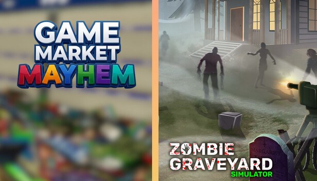 Cover von Game Market Mayhem x Zombie Graveyard Simulator