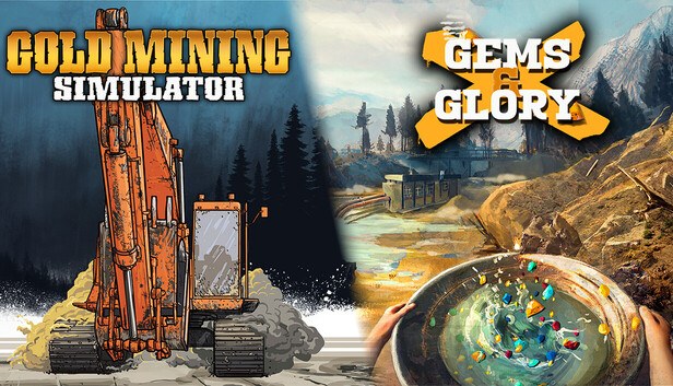 Cover von Gold Mining Simulator & Gems & Glory
