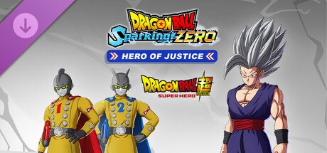 Εξώφυλλο του DRAGON BALL: Sparking! ZERO HERO OF JUSTICE Pack